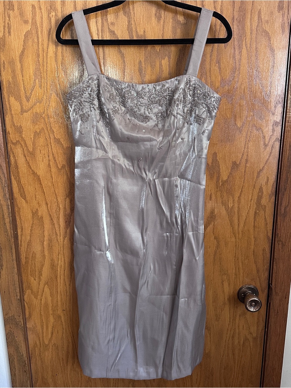 Vintage Alex Dress Size 10 Knee Length Beaded Whimsigoth 90s Y2K prom HCO formal